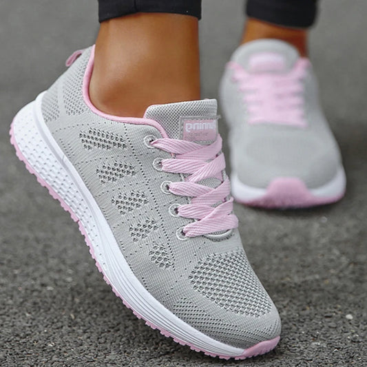 2025 New Fashion Women's Sneakers Plus Size Shoes Women Trainers Casual Sneaker Woman Lace Up Female Sneakers Tenis Feminino